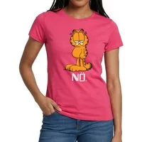 Spreadshirt T-Shirt Garfield Nö Nein Kein Bock Lustig Frauen T-Shirt (1-tlg)