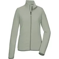 Killtec Strickjacke KOS 79 WMN FLX JCKT Powerstretchjacke mit Flechtmuster, 2-Wege-Stretch, Kinnschutz