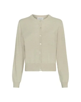 msch copenhagen - MSCHSefika Rachelle Cardigan oatmeal melange - Gr. - S