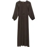 comma Maxikleid Kleid Semitransparentes Maxikleid aus Chiffon