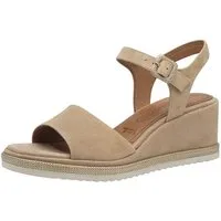 Tamaris aus Leder Keilabsatz 1-28354-44 Plateausandaletten