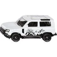 Land Rover Defender 90, Modellfahrzeug weiß/schwarz