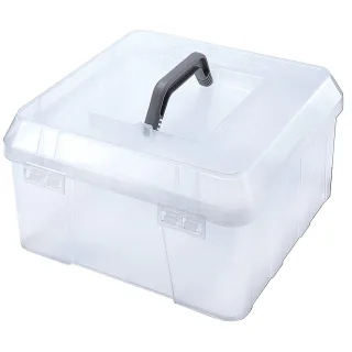 buttinette Kunststoff-Box, 31 x 31 x 17 cm