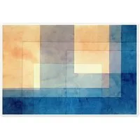 Posterlounge Wandbild Haus auf dem Wasser, Paul Klee, erhältlich als Poster, Leinwandbild, Wandsticker oder Acrylglasbild