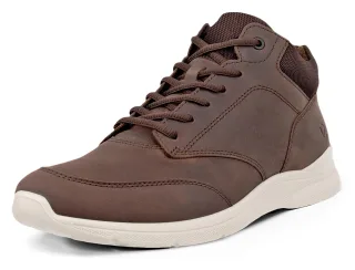 Ecco Sneaker "IRVING MID-CUT" Winterboots, High Top Sneaker, Stiefelette mit gepolstertem Schaftrand