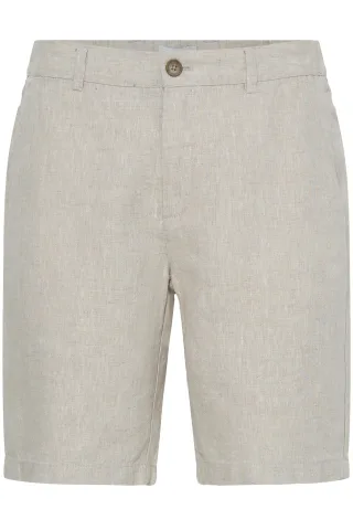 Casual Friday - CFPANDRUP 100% LINEN SHORTS plaza taupe melange - Gr. - XXL
