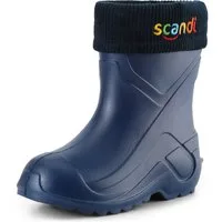 Ladeheid Kinder federleichte EVA Thermo Regenschuhe gefüttert LA-763 Gummistiefel