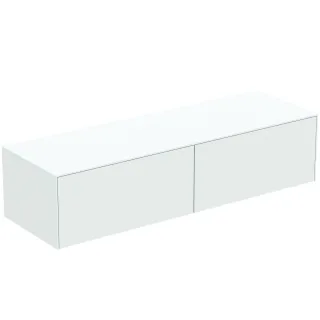 Ideal Standard linke Schubladenfront Conca für Waschtischunterschrank 780x356mm Weiss, TF069Y1 TF069Y1
