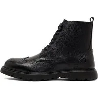 Derimod Stiefeletten aus Leder Ankleboots Schnürsenkel, Lederfutter, EVA Sohle