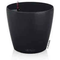 Lechuza® Blumentopf Classico Color 43 - schiefergrau matt, AIO Komplettset