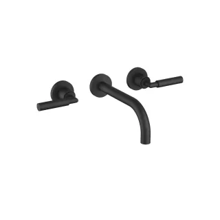 Dornbracht Waschtisch-Wandbatterie ohne Ablaufgarnitur TARA 36712882 Schwarz matt 36712882-33