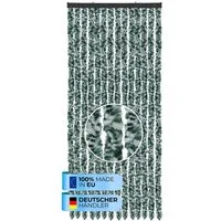 Bestlivings Insektenschutz-Vorhang Chenille viele Größen/Farben, geräuschlos, luftdurchlässig, wetterfest, langlebig, Made in EU