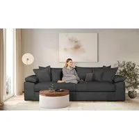 OTTO home Big-Sofa Soft&Cosy XL, B: 246 cm - OTTO. Verlässliche Qualität., Mega-Sofa, Cord oder Chenille-Struktur, mit Federkern & 4 Zierkissen
