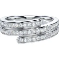 Jumpeak Diamantring Damenring 585 Goldring mit Diamant, im Labor gezüchteter Diamant, Farbe D/E, Reinheit VVS/VS, Geschenk für meine Frau