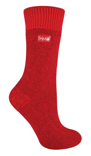 THMO - 1 Paar Damen dicke Fleece gefütterte warme Thermo-Socken für den Winter