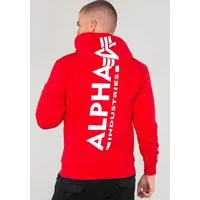 Alpha Industries Kapuzensweatshirt BACK PRINT HOODY Baumwollmischung, regular fit