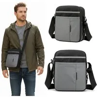 Mutig Umhängetasche shoulder bag Herren Oxford Herren Tasche männer umhängetasche (Wasserdicht Schultertasche, Crossbody Bag Backpack, für Männer Messenger Bag, Crossbody, Reise Arbeitstasche), für Männer und Frauen, die Outdoor-Sportarten wandern