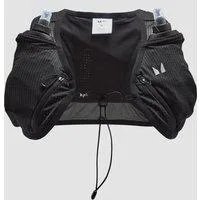 MP Compact Hydration Vest & 2 Soft Running Bottles Bundle - Black - L