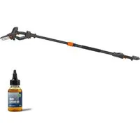 Husqvarna Akku-Kettensäge Aspire P5-P4A, 12 cm Schwertlänge, klein, kompakt, Astsäge für Äste bis 75 mm