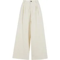 URBAN CLASSICS Bequeme Jeans Urban Classics Ladies Wide Leg Light Denim Pants