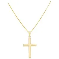 Firetti Kette mit Anhänger Schmuck Geschenk Gold 375 Halsschmuck Halskette Goldkette Venezianer