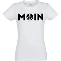 Youth Designz Print-Shirt Moin Logo Damen T-Shirt Anker Spruch mit modischem Aufdruck