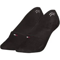 Tommy Hilfiger Füßlinge TH WOMEN FOOTIE MC 2P SHINE (2 Paar) mit silikonisierten Fersenstreifen