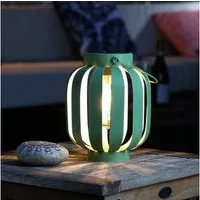MARELIDA LED Laterne LED Solar Laterne 21cm Lichtsensor Garten Solarleuchte Solarlampe, LED Classic, warmweiß (2100K bis 3000K)
