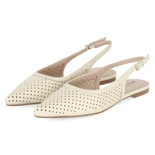 Apple of Eden Slingballerinas DEEN - Gr. 37 - Beige - Glattleder