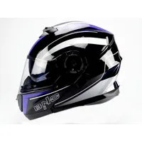 BNO Motorradhelm BNO Flip-Up 2 Integralhelm. Klapphelm mit integrierter Sonnebrille, sehr leicht, Klapphelm, mit Sonnenbrille, Flip-Up Helm, ECE-Prüfung
