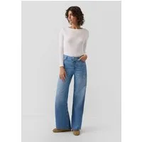 s.Oliver Weite Jeans Jeans-Hose SURI Jeans Suri / Regular Fit / High Rise / Wide Leg