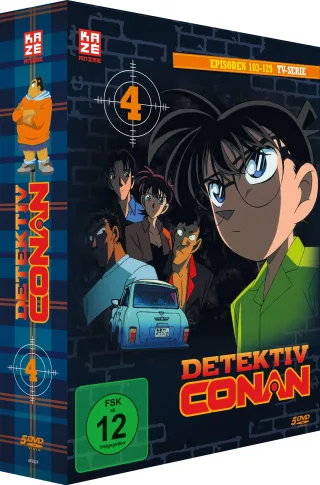 Detektiv Conan - Box 4  (Episoden 103-129) [5 DVDs]