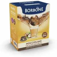 Caffè Borbone Kaffee Nocciolino, 16 Kapseln, Kompatibel mit dem Lavazza A Modo Mio System*