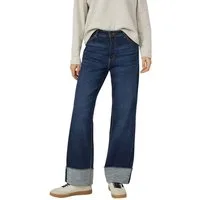 s.Oliver Boyfriend-Jeans Beth Turn Up mit authentischer Waschung, Relaxed Fit