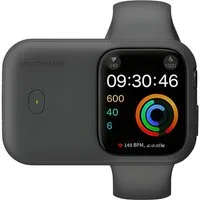 RUHE Powerbank für Apple Watch Smartwatch Powerbank Powerbank Externer Akku 1200 mAh (5V V), Klein, Induktives laden, Tragbar, Kabellos, Leicht, Magsafe