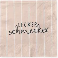 Grafik Werkstatt Papierserviette Grafik-Werkstatt Cocktail-Servietten, (Packung, 20 St., 1 Pack), Farben auf Wasserbasis, Chlorfrei gebleichtes Papier