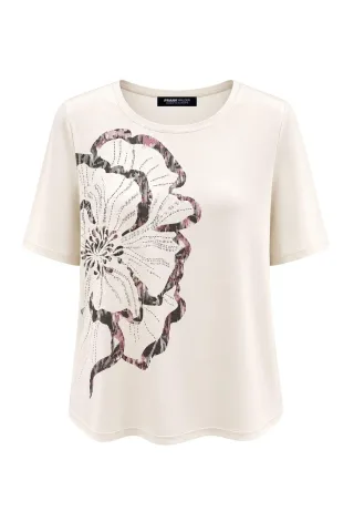 FRANK WALDER - Shirt URBAN ESSENTIALS rosewood/taupe - Gr. - 38