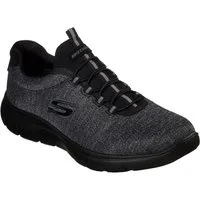 Skechers SUMMITS Slip-On Sneaker Slipper, Freizeitschuh in komfortabler Schuhweite