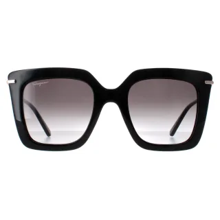 Salvatore Ferragamo SF1041S 001 zwarte rook gradiÃ«nt zonnebril
