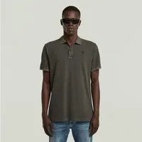 G-STAR Poloshirt Dunda Slim Fit Logostickerei auf der Brust