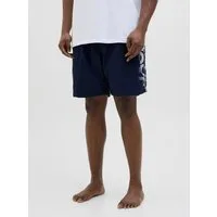 Jack & Jones PlusSize Badeshorts JPSTMAUI JJSWIM SPLICE LOGO AKM SN PLS