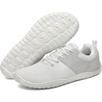 SAGUARO Active Sommer Barfußschuh (6mm Sohlenstärke, Nullabsatz, bequem, leicht, atmungsaktiv, rutschfest) Minimalschuhe Sportschuhe Sneaker Halbschuh Schnürschuh Freizeitschuhe