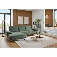 Die PlanBar Ecksofa ZE-EM18063, Breite 322 cm, 2 Teile, wahlweise mit Sitztiefen- und Armteilverstellung