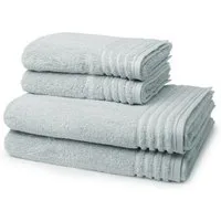 Vossen Handtuch Set Vienna Style Supersoft, Frottee (Spar-Set, 4-St), 2 X Handtuch 2 X Duschtuch im Set - Baumwolle - Saugstark