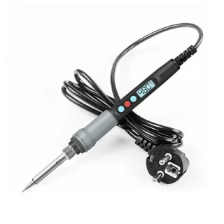 HANDSKIT SI926 90W Digital Adjustable Temperature Electric Soldering Iron Kit for BGA SMD PCB IC Repair Without Spare Ti