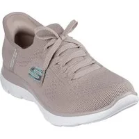 Skechers SUMMITS-NEW DAILY Slip-On Sneaker, Slipper, Freizeitschuh in veganer Verarbeitung