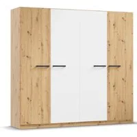 OTTO home Kleiderschrank Mehrzweckschrank Aktenschrank Möbel Mietswohnung Schlafzimmer MODI (erhältlich in Breiten 91/136/181/226/271 cm, Höhe 210 cm) in angesagten Farbkombinationen, optional mit Spiegel MADE IN GERMANY