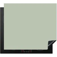 MuchoWow Herd-Abdeckplatte Mintgrün - Unifarben, Vinyl, (1 tlg), Küche Herdabdeckplatte Ceranfeld Vinyl Einteilig, 59x52 cm