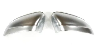 Alu Look Spiegel Gehäuse LINKS + RECHTS für Audi A4 B9 8W ab 2015-2019