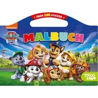 PAW Patrol Malbuch mit über 100 Stickern / Schwager & Steinlein Verlag